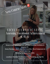 Load image into Gallery viewer, VTCT Level 3 Certificate in Assessing Vocational Achievement (CAVA)