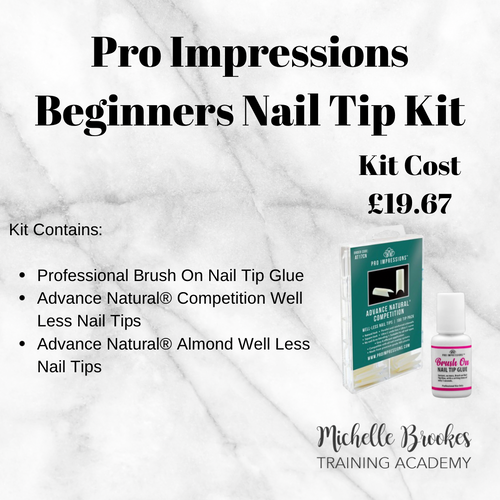 Pro Impressions Beginners Nail Tip Kit