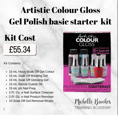 Gel Polish Basic Kit Artistic Colour Gloss
