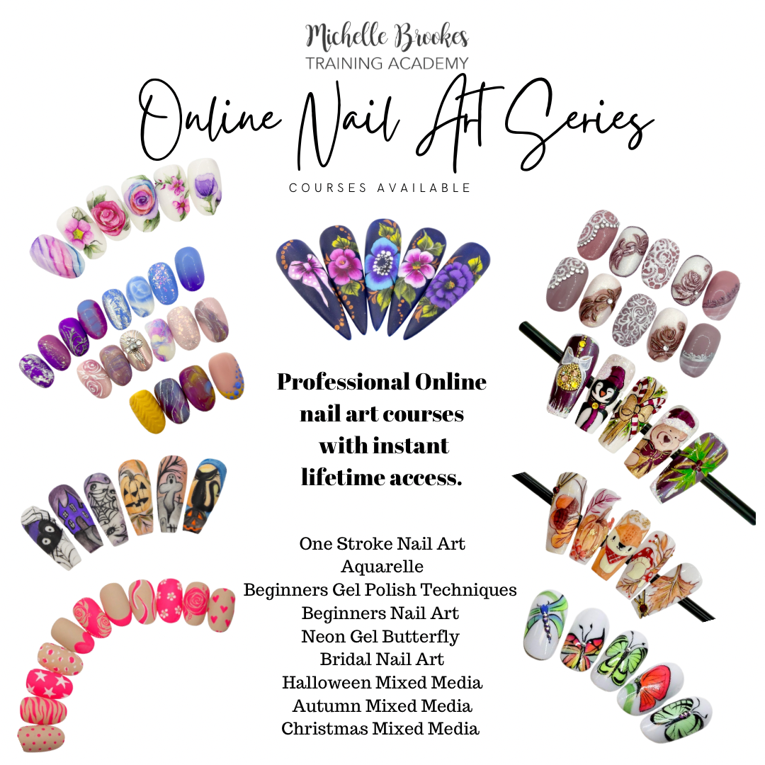 9 x Online Nail Art Course