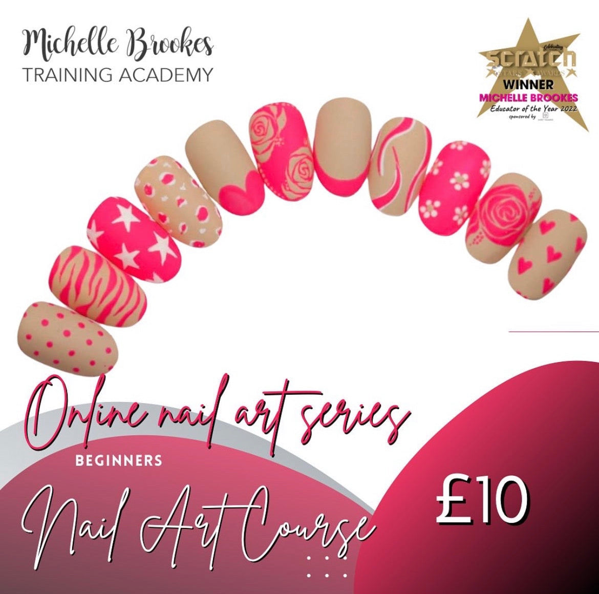 Beginners Nail Art Michelle Brookes Training Academy