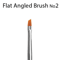 Angled Nail Art Brush