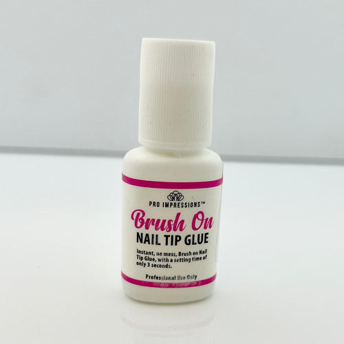 Pro Impressions - Professional Brush On Nail Tip Glue