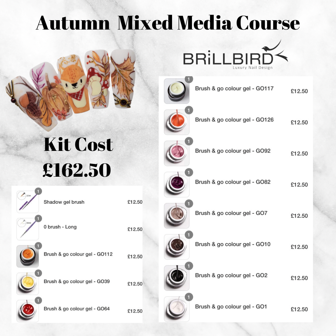 Autumn Mixed Media Course Kit