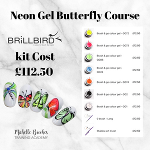 Neon Gel Butterfly full kit