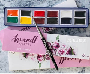 Aquarell Pallet includes 12 colours